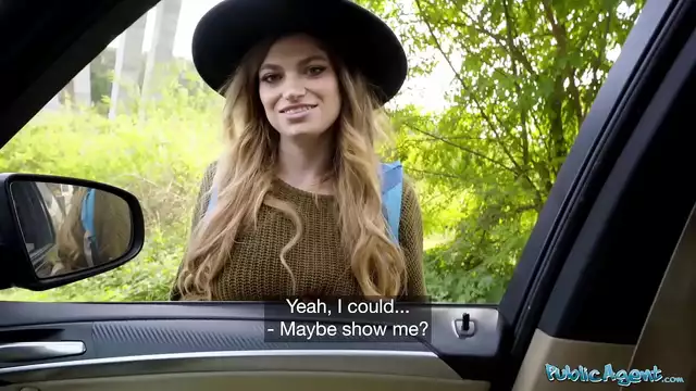 Agente Público Nicole Rae Fucks Big Dick in Public Pov Blowjob Video