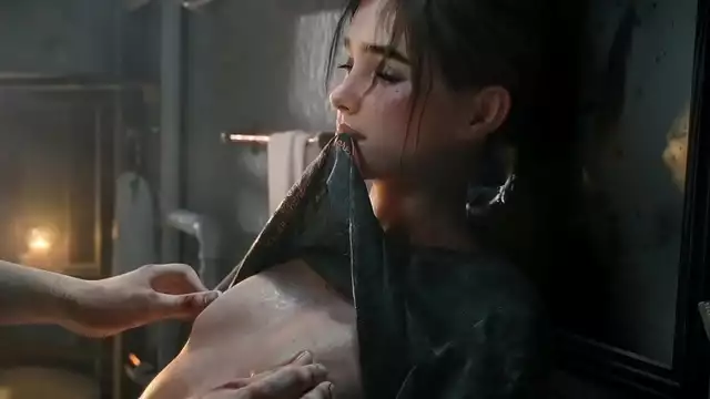 Madura Ellie Williams es golpeado y empapado en esperma
