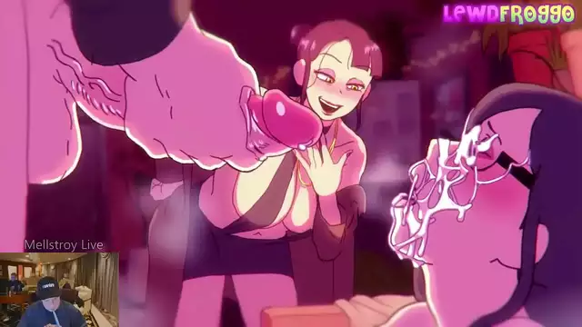 Una mujer madura se enfrenta a un día lluvioso con una salvaje aventura de anime hentai