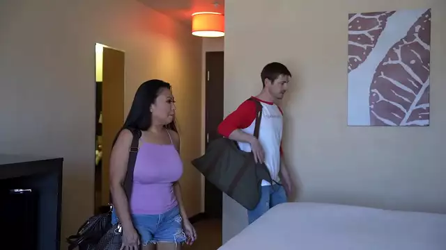Mature Milf Shares Bed with Step Son